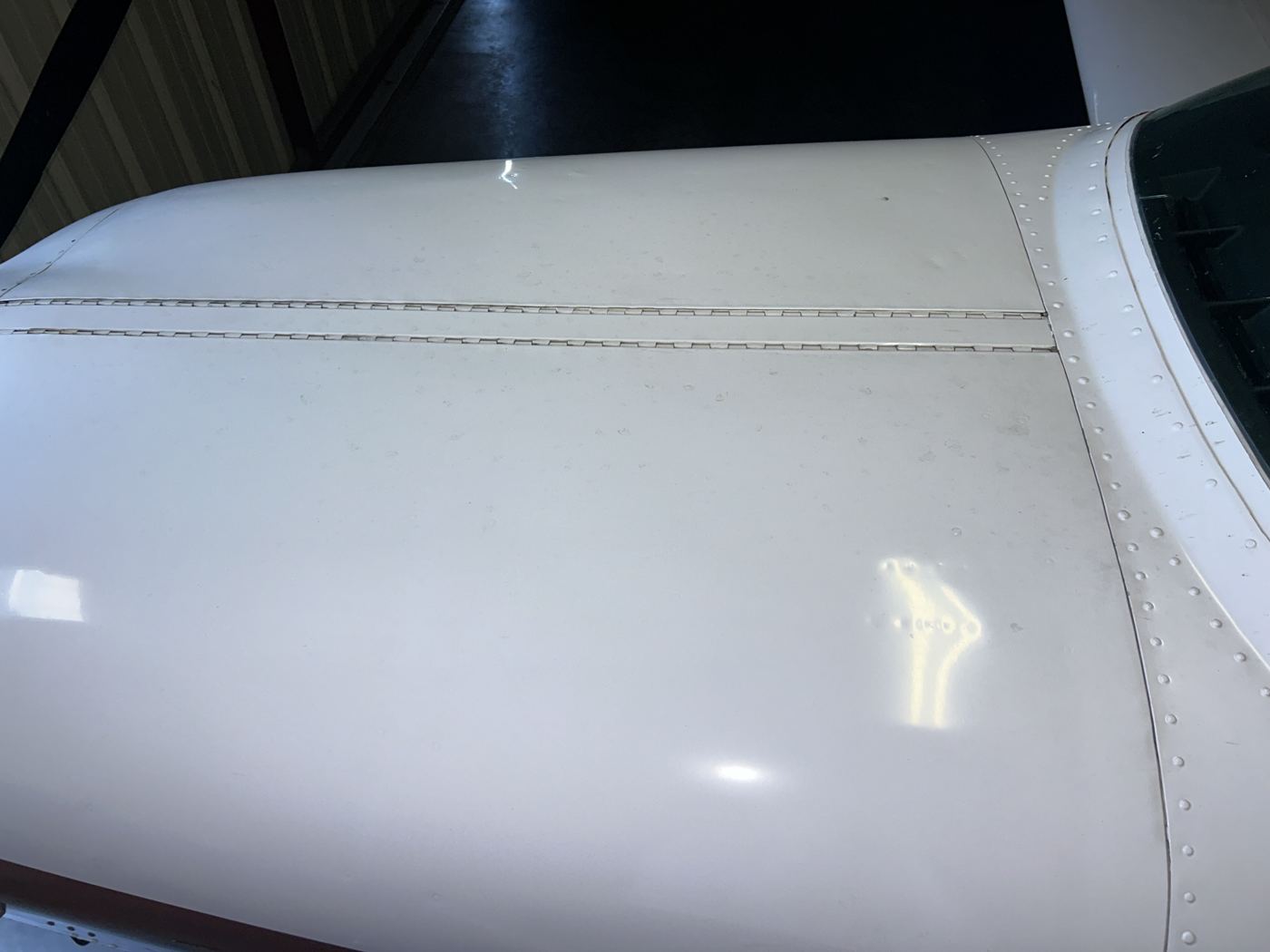 Upper surfaces before detailing